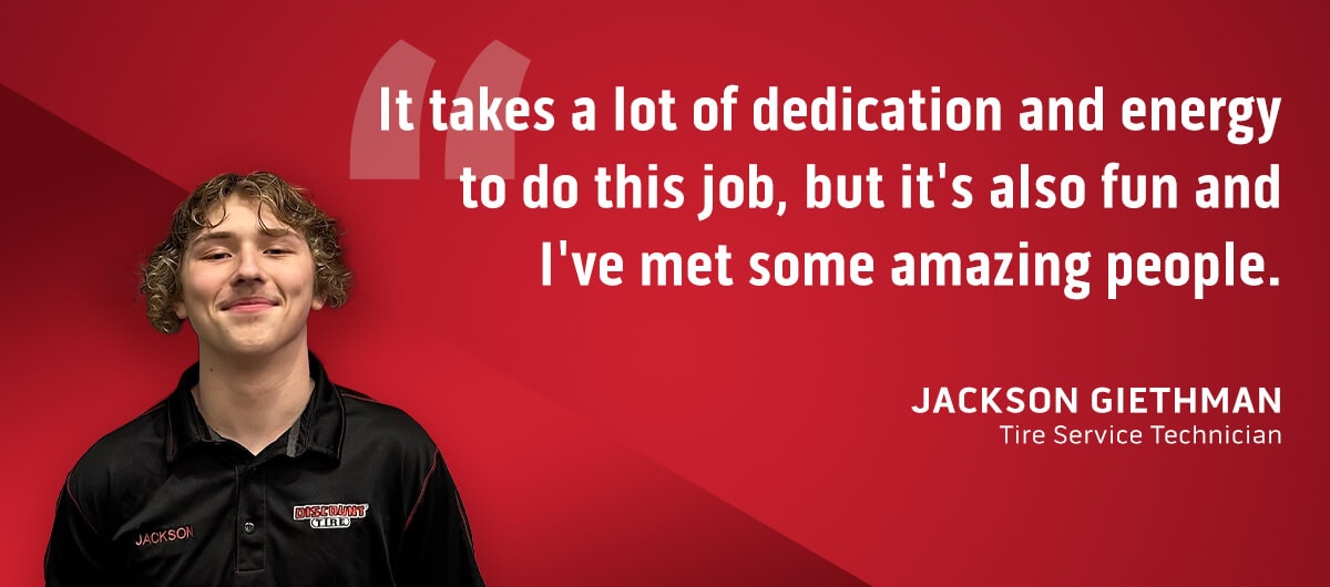 Jackson Giethman - Tire Service Technician